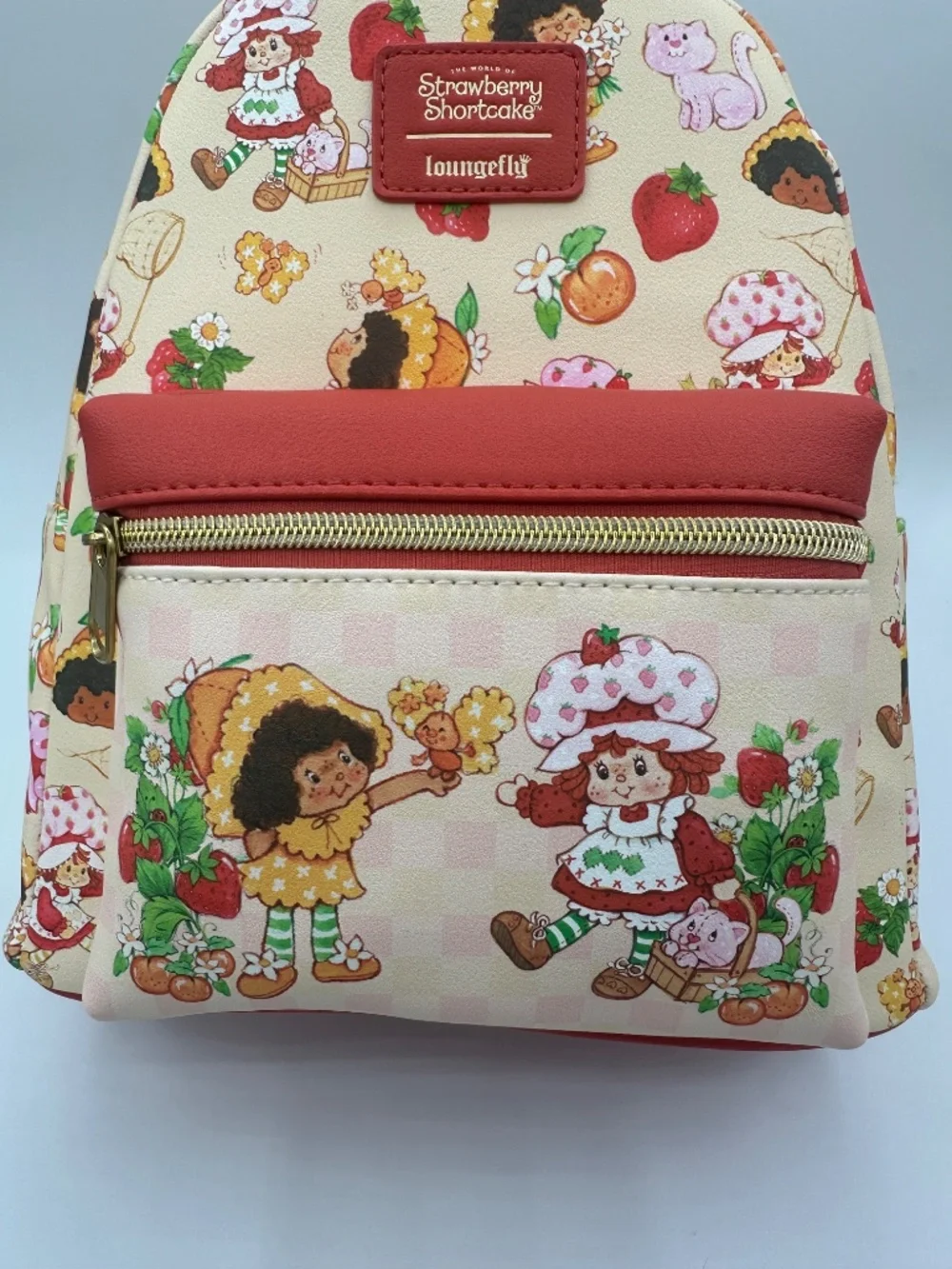 Loungefly Strawberry Shortcake and Orange Blossom Backpack